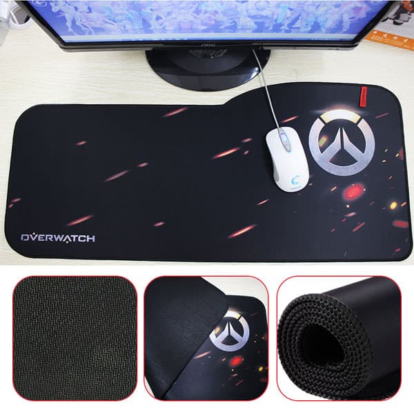 Customized Extended Anti_Slip Rubber Mousepad Large Gaming M